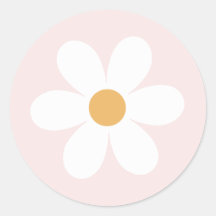 Margarita retro rosa claro boho