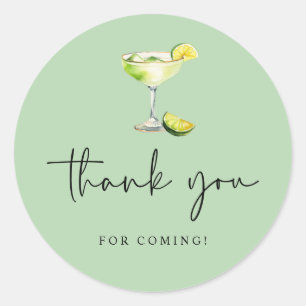 Pegatina Redonda Margs and Matrimony Bridal Shower