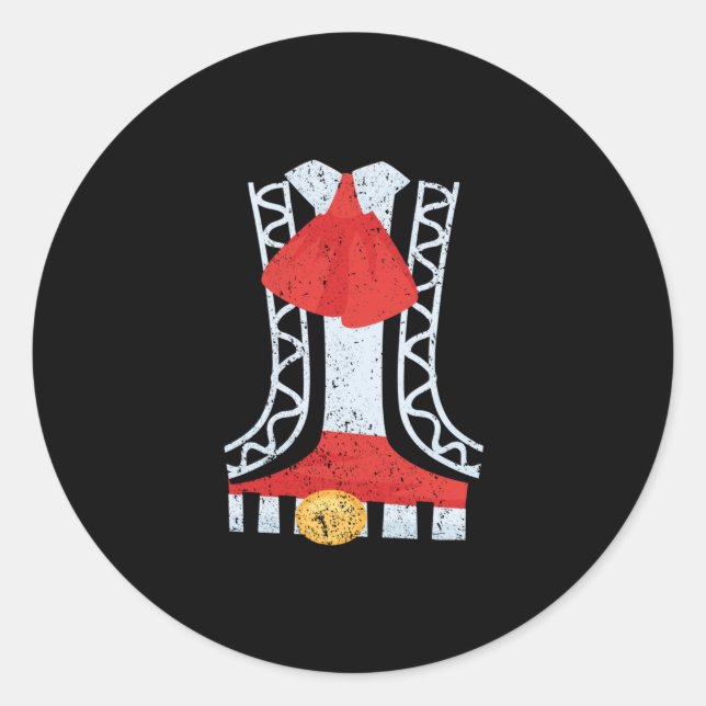 Pegatina Redonda Mariachi Charro Cinco De Mayo (Anverso)