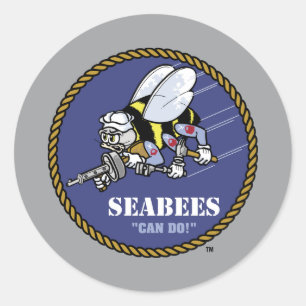 Pegatina Redonda Marina de Estados Unidos   Marinos