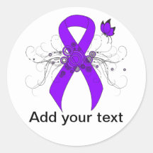 Mariposa Violeta Cinta, linfoma de Hodgkin