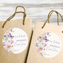 Mariposas despedida de soltera lavanda favor de ag