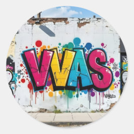 Pegatina Redonda Mark Of The Studio - 