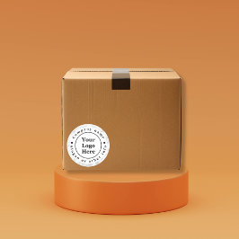 Pegatina Redonda Mármol blanco