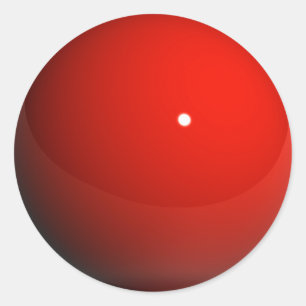 Pegatina Redonda Mármol Rojo