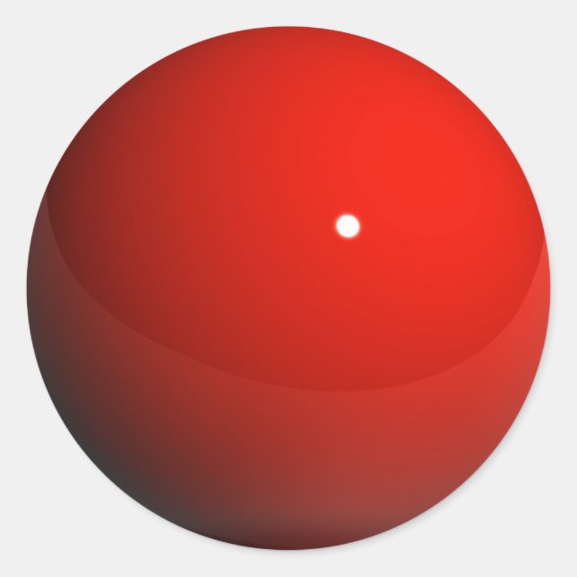 Pegatina Redonda Mármol Rojo (Anverso)