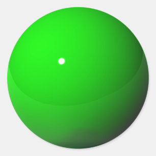 Pegatina Redonda Mármol verde