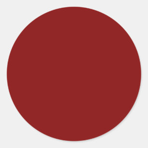 Pegatina Redonda Maroon