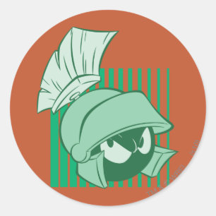 Pegatina Redonda MARVIN THE MARTIAN™ Expressive 23