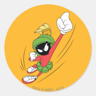Pegatina Redonda MARVIN THE MARTIAN™ Punch