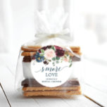 Pegatina Redonda Más Amor De La Marina De Borgoña - Favorecer A Los<br><div class="desc">¡Usa a estos encantadores pegatinas de amor en sabrosos paquetes de sus favoritos! Fácil de editar el nombre y el evento. ¡Ideal para duchas de bebé,  duchas de novias y bodas! Ver toda la colección de la Marina de Borgoña para más artículos a juego!</div>