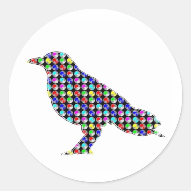 Pegatina Redonda Mascotas Animales Zoo Niños divertidos Jungla Navi (Anverso)