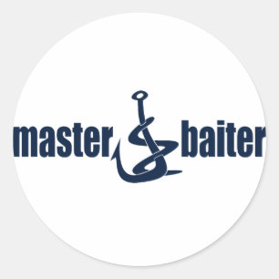 Pegatina Redonda Master Baiter