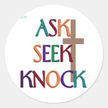 Mateo 7:7 Regalo cristiano personalizable