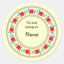 Matrícula amarilla con borde colorido