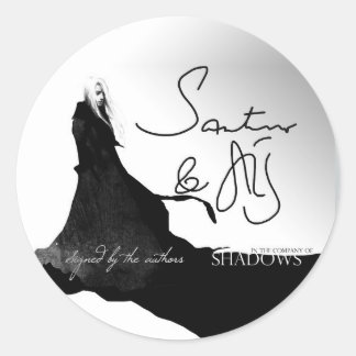 Pegatina Redonda Matrícula de ICoS, firmada por autores