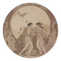 Matrimonio sumerio en la luna de otoño