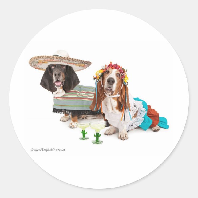 Pegatina Redonda Mayo (Anverso)