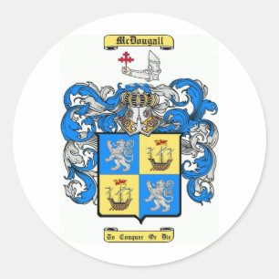 Pegatina Redonda McDougall