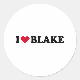 PEGATINA REDONDA ME ENCANTA BLAKE
