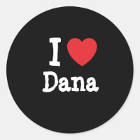 Me encanta la camiseta de Dana