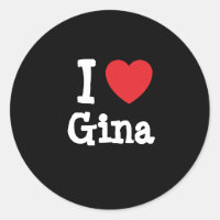 Me encanta la camiseta de Gina