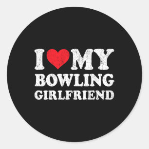Pegatina Redonda Me Encanta Mi Novia De Boyfriend De Boyfriend Vale