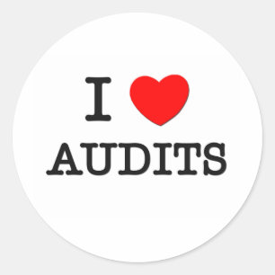 Pegatina Redonda Me encantan las audiciones