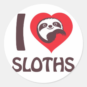Pegatina Redonda Me encantan las Slots