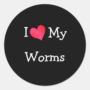 Pegatina Redonda Me encantan mis camaradas