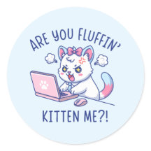 ¿Me estás tomando el pelo, gatito? - Humor de ofic