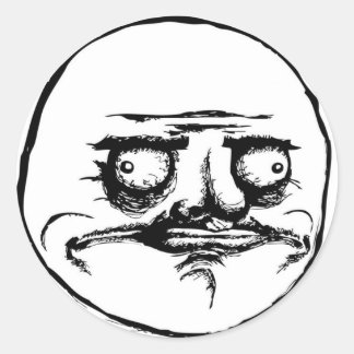 Pegatina Redonda Me gusta