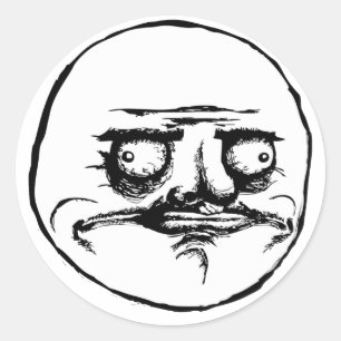 Pegatina Redonda Me gusta