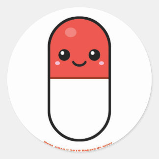 Pegatina Redonda Medi Pals
