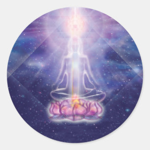 Pegatina Redonda Mediador