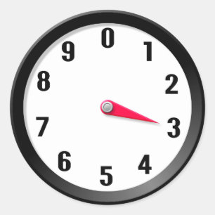 Pegatina Redonda Medidor 3