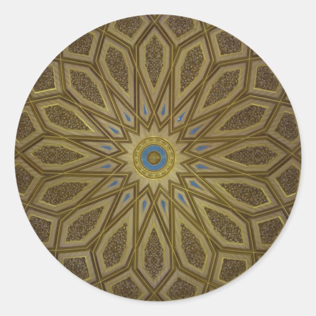 Pegatina Redonda Medina Dome (Anverso)