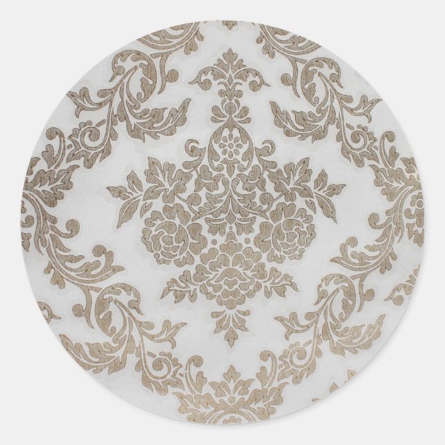 Pegatina Redonda mehndi (Anverso)