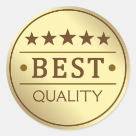 Pegatina Redonda Mejor calidad