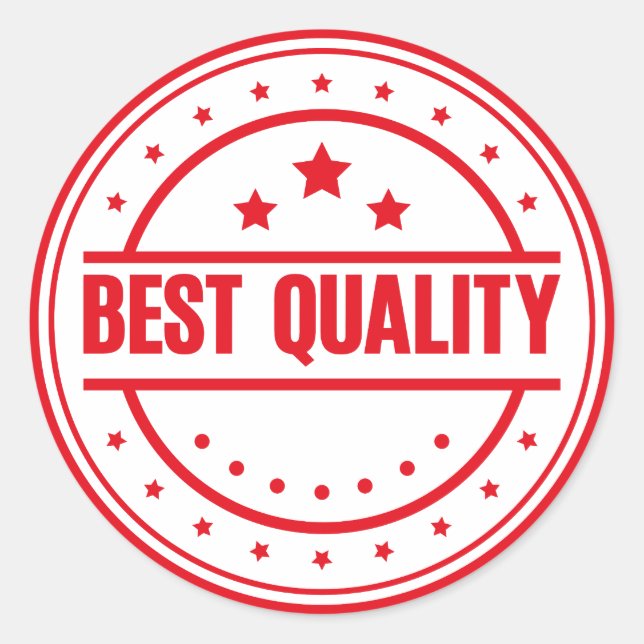 Pegatina Redonda Mejor calidad (Anverso)