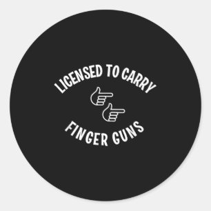 Pegatina Redonda Mejor Cita De Comedia Dice Gráfica Graciosa Licenc