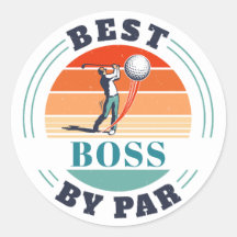 Mejor Jefe De Par Personalizado Retro