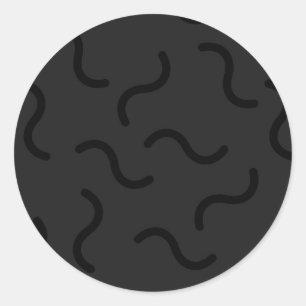 Pegatina Redonda Mejor logotipo de PersonalizadoPegatinas de texto