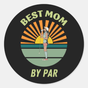 PEGATINA REDONDA MEJOR MAMA DE APOYO
