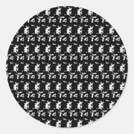 Pegatina Redonda Mejore su marca con Pegatinas redondos clásicos