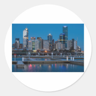 PEGATINA REDONDA MELBOURNE