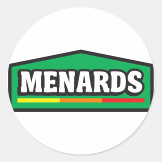 Pegatina Redonda Menards home Improvement
