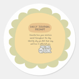 Pegatina Redonda mental health awareness Sticker