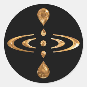 Pegatina Redonda Mentalidad