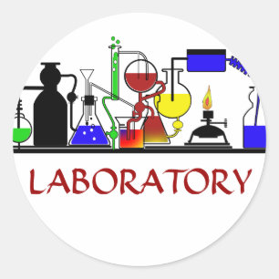 PEGATINA REDONDA MERCANCÍAS DEL LABORATORIO - DISPOSICIÓN DE LA